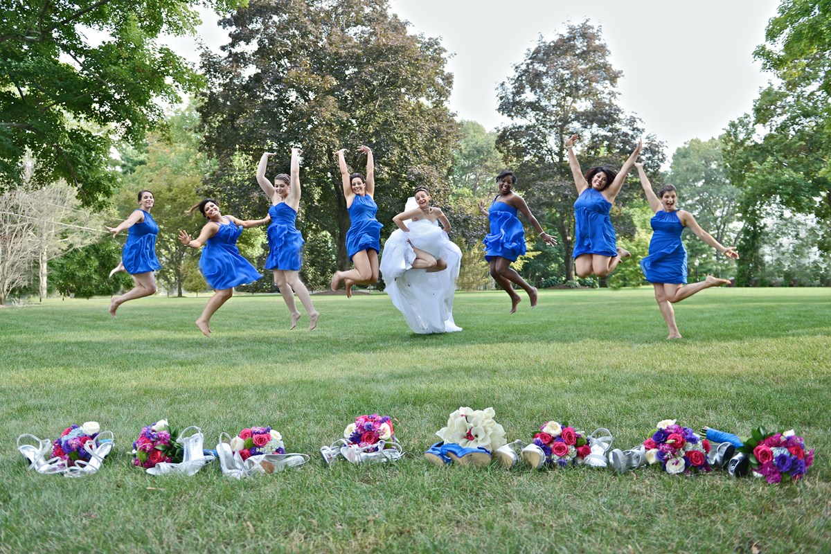 Creative Formal wedding pictures 